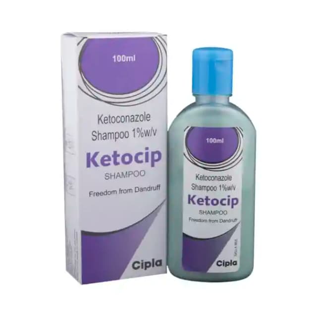 Ketocip 1% Shampoo (100 ml in 1 bottle)