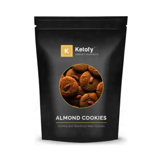 Ketofy Cookies Almond (1 Packet Of 500 gm Biscuit)