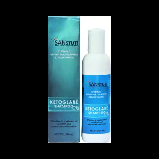 Ketoglare Shampoo (1 Bottle of 100 ml Shampoo)