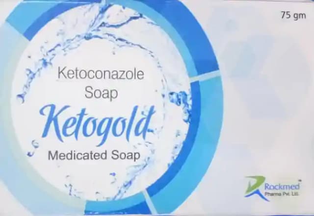 Ketogold Medicated Soap (75 gm in 1 packet)