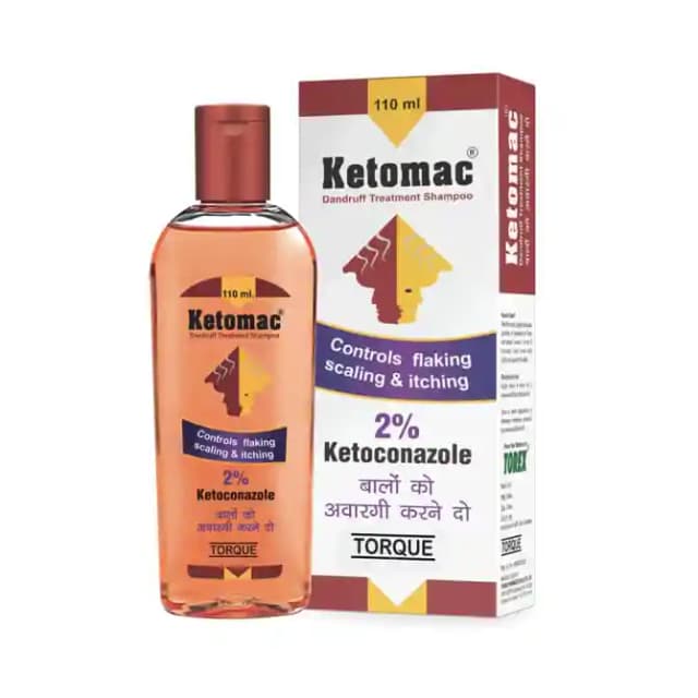 Ketomac Shampoo (110 ml in 1 bottle)