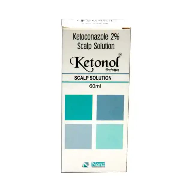 Ketonol Scalp Solution (60 ml in 1 bottle)