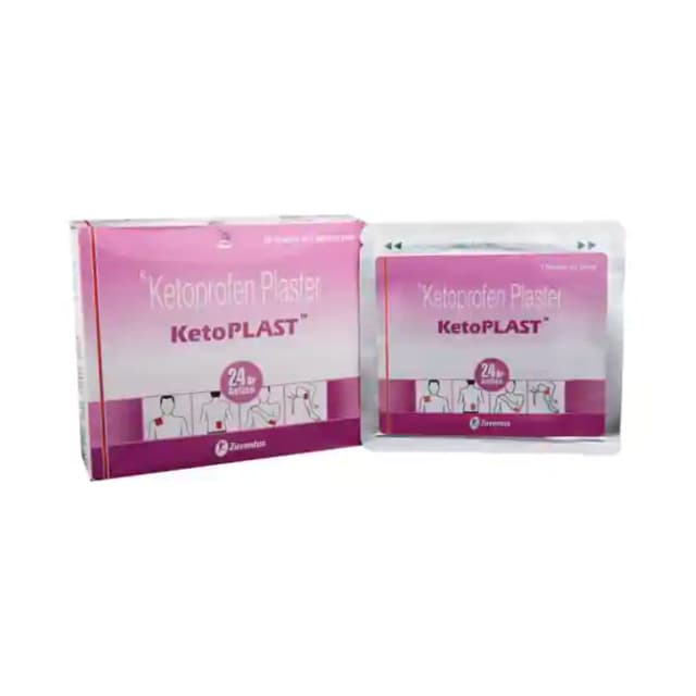 Ketoplast Plus Plaster (7 transdermal patches in 1 packet)