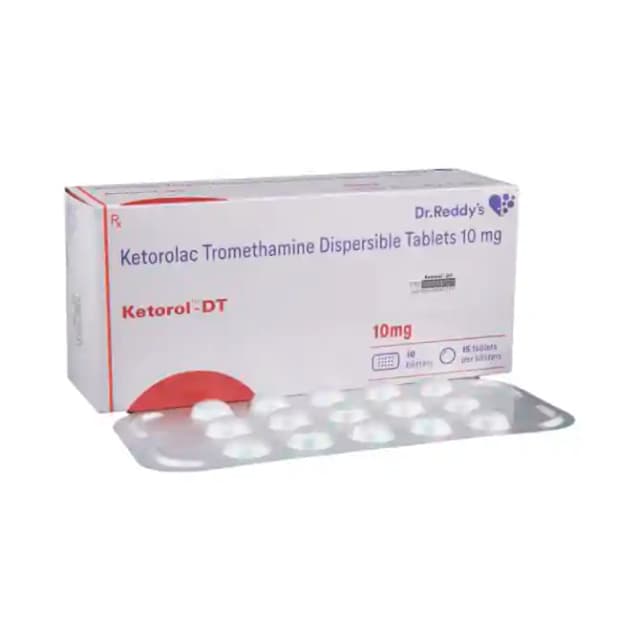 Ketorol DT 10 mg (15 tablets dt in 1 strip)