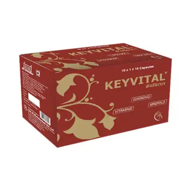 Keyvital (1 Strip Of 10 capsules)