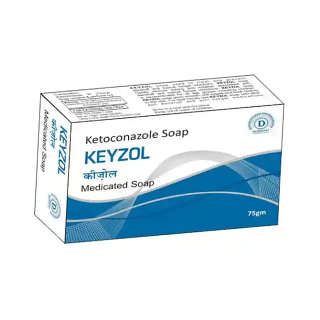 Keyzol Soap (75 gm in 1 box)