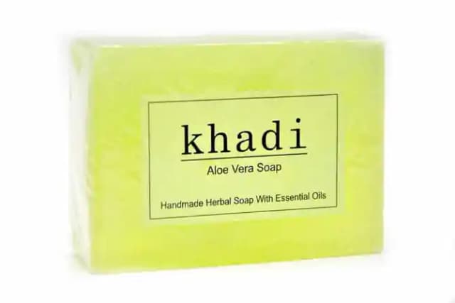 Khadi Herbal Aloevera Soap (1 Packet Of 125 gm Soap)
