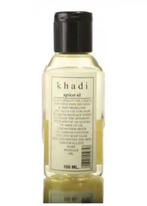 Khadi Herbal Apricot Oil (1 Bottle of 100 ml Oil)