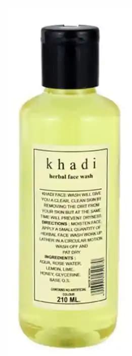 Khadi Herbal Face Wash (1 Bottle of 210 ml Face Wash)