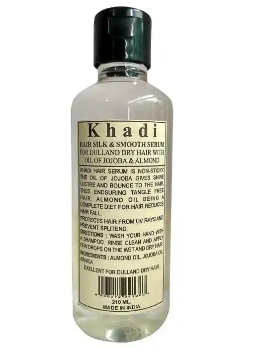 Khadi Herbal Hair Silk & Smooth Serum (1 Bottle of 100 ml Serum)