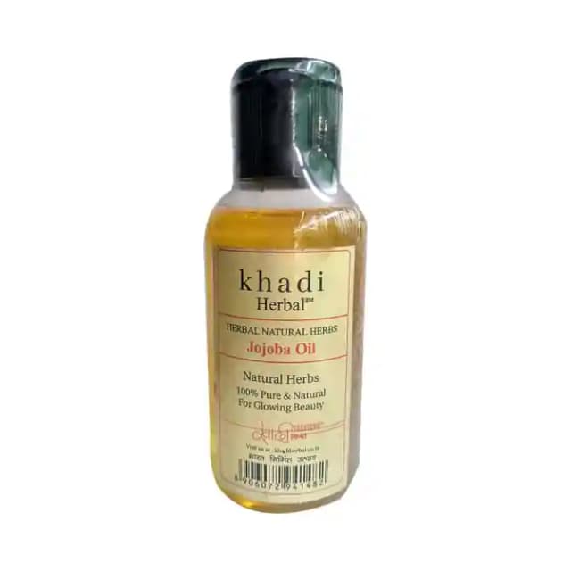 Khadi Herbal Jojoba Oil (1 Bottle of 100 ml Oil)
