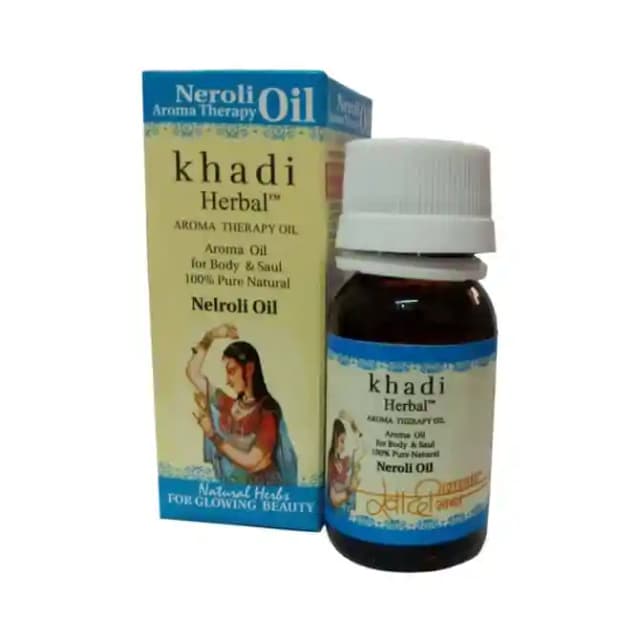 Khadi Herbal Nelroli Oil (1 Bottle of 15 ml Oil)