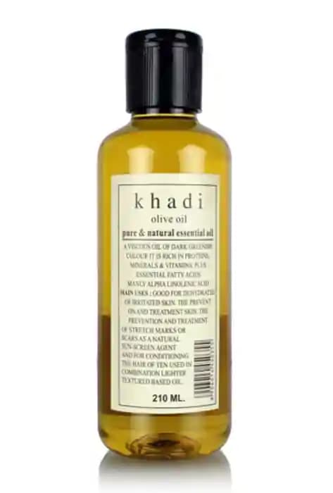 Khadi Herbal Olive Oil (1 Bottle of 210 ml Oil)