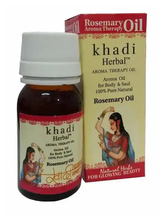 Khadi Herbal Rosemary Oil (1 Bottle of 15 ml Oil)