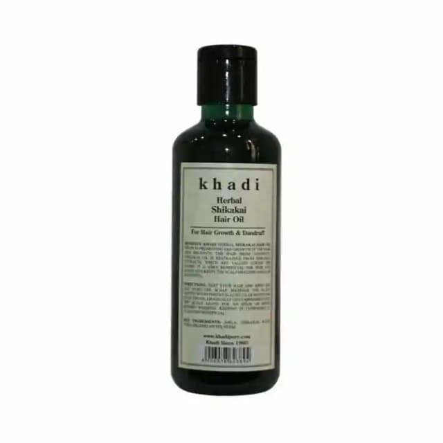 Khadi Herbal Shikakai Hair Oil (1 Bottle of 210 ml Oil)