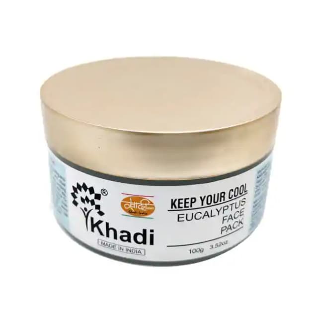 Khadi India Face Pack Eucalyptus (1 Jar Of 100 gm Face Pack)