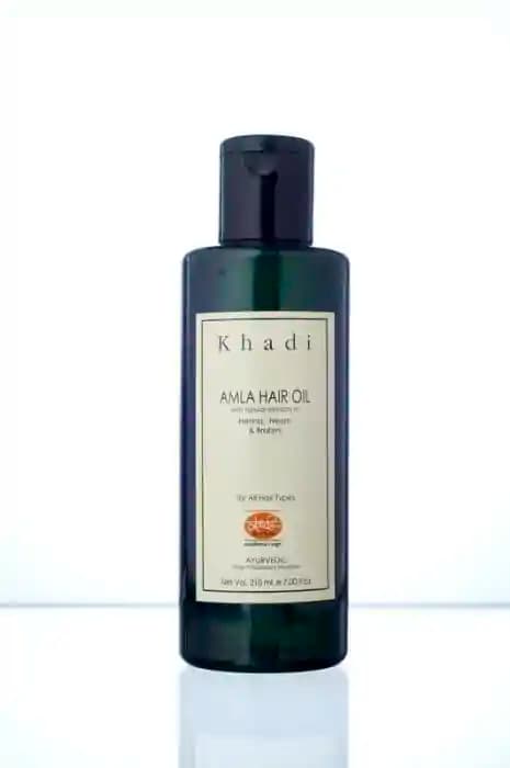 Khadi Mauri Herbal Amla Hair Oil (1 Bottle of 210 ml Oil)