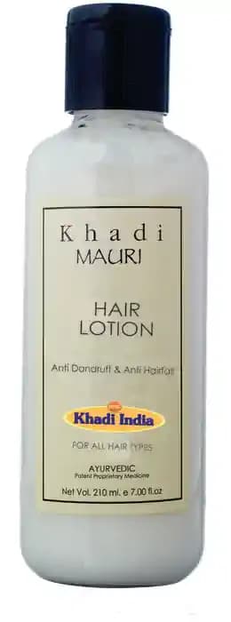 Khadi Mauri Herbal Hair Lotion (1 Bottle of 210 ml Lotion)