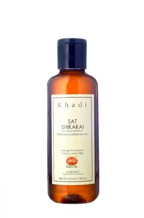 Khadi Mauri Herbal Shikakai Shampoo (1 Bottle of 210 ml Shampoo)