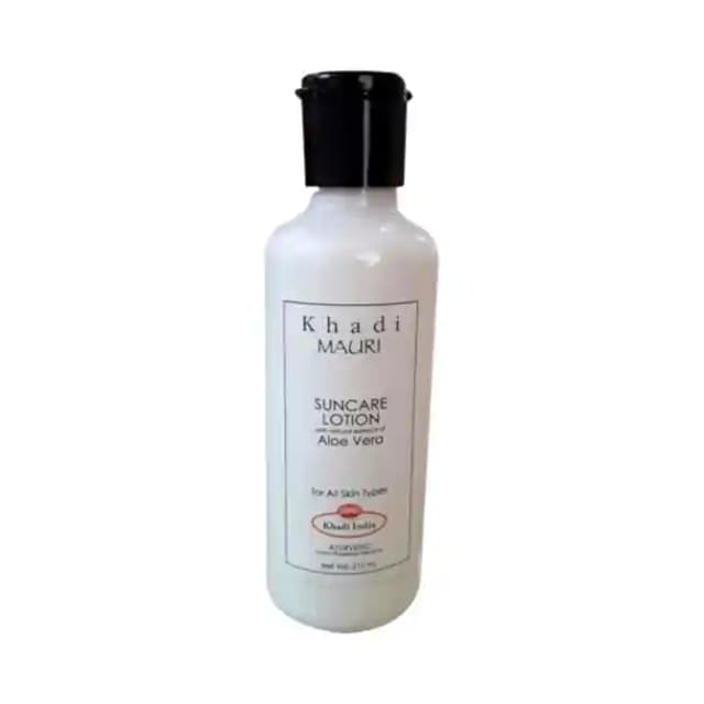 Khadi Mauri Herbal Suncare Lotion (1 Bottle of 210 ml Lotion)