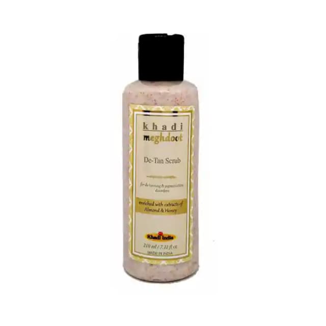 Khadi Meghdoot De Tan Scrub (1 Bottle of 210 ml Scrub)