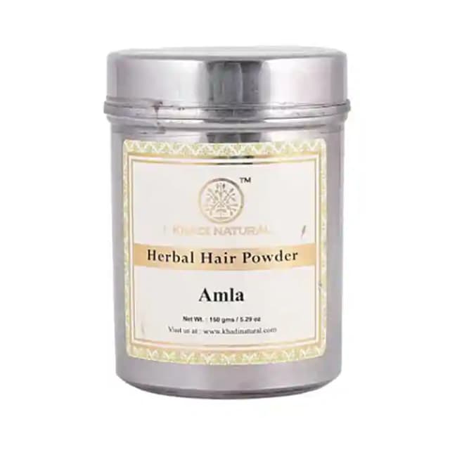 Khadi Naturals Ayurvedic Amla Powder (1 Tinof150 gm Powder)