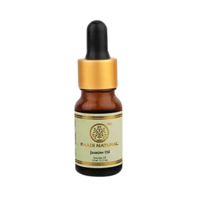 Khadi Naturals Jasmine Essential Oil (1 Bottle of 10 ml Oil)