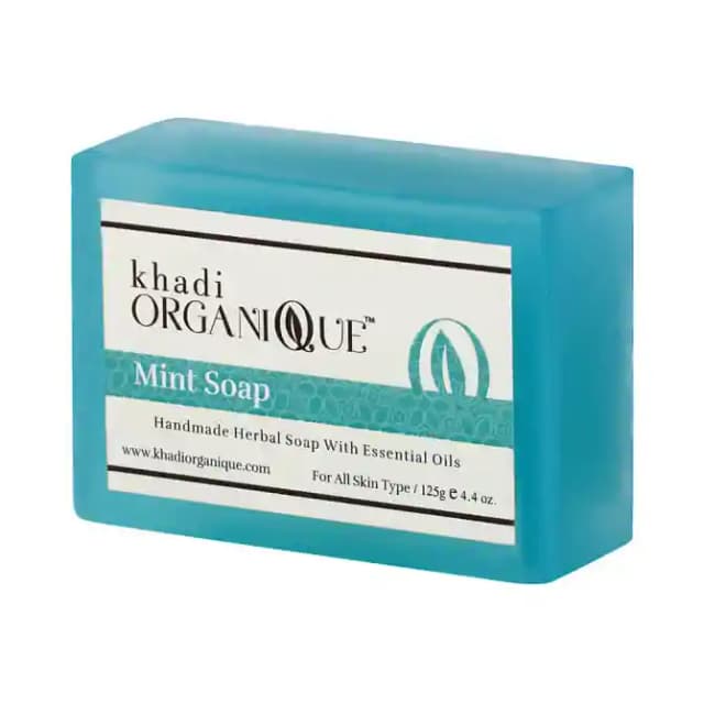 Khadi Organique Soap Mint (1 Packet Of 125 gm Soap)
