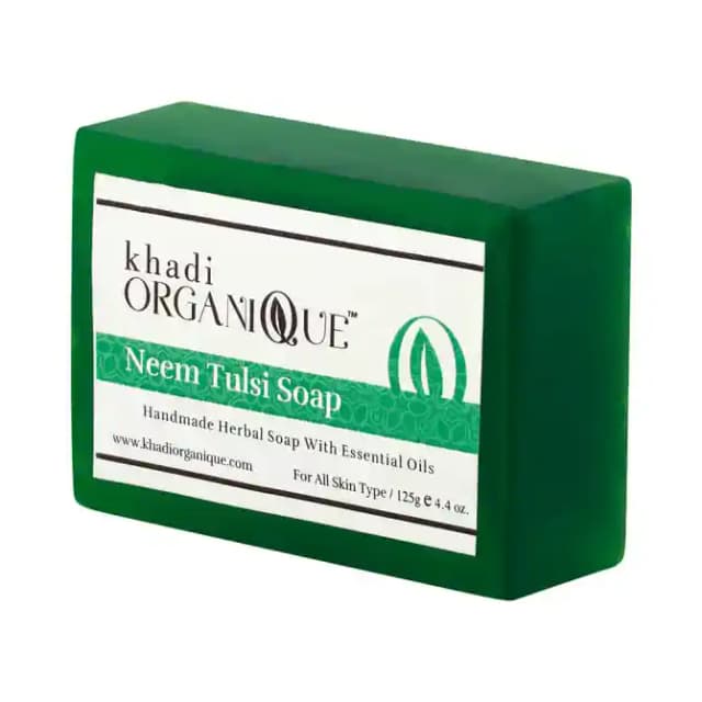 Khadi Organique Soap Neem Tulsi (1 Packet Of 125 gm Soap)