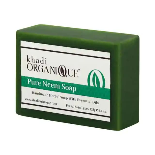 Khadi Organique Soap Pure Neem (1 Packet Of 125 gm Soap)
