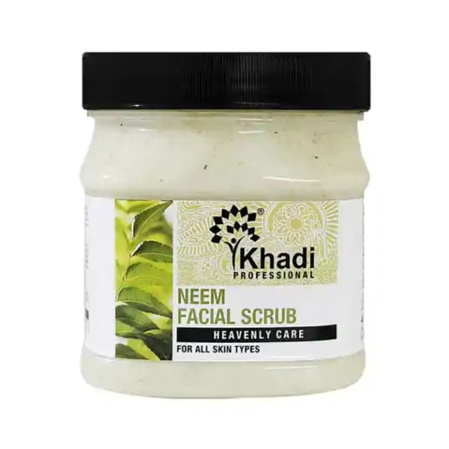 Khadi Professional Facial Scrub Neem (1 Jar Of 400 gm Scrub)