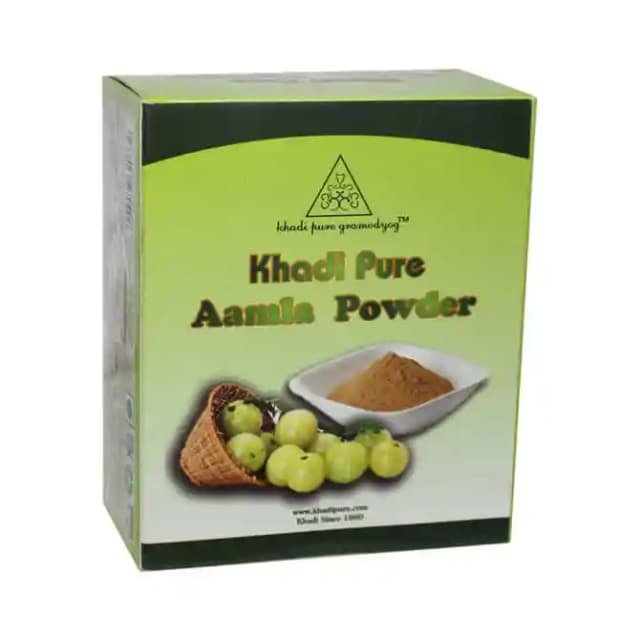 Khadi Pure Aamla Powder (1 Box Of 80 gm Powder)