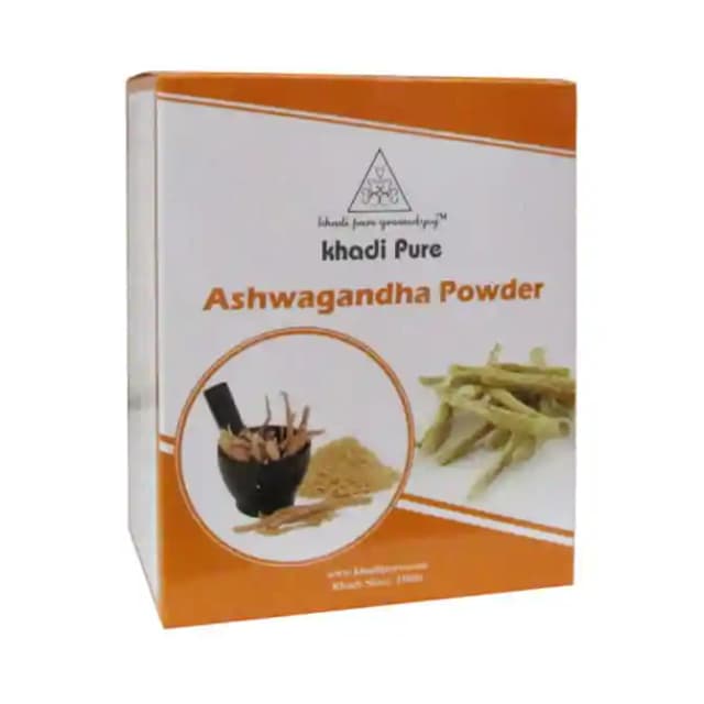 Khadi Pure Ashwagandha Powder (1 Box Of 80 gm Powder)