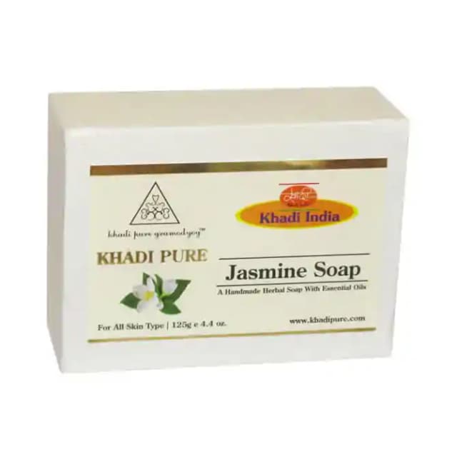 Khadi Pure Herbal Jasmine Soap (1 Packet Of 125 gm Soap)