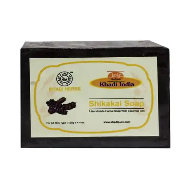 Khadi Pure Herbs Shikakai Soap (1 Packet Of 125 gm Soap)