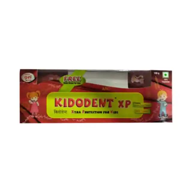 Kidodent XP Dental Gel for Kids (1 Tube Of 100 gm Toothpaste)