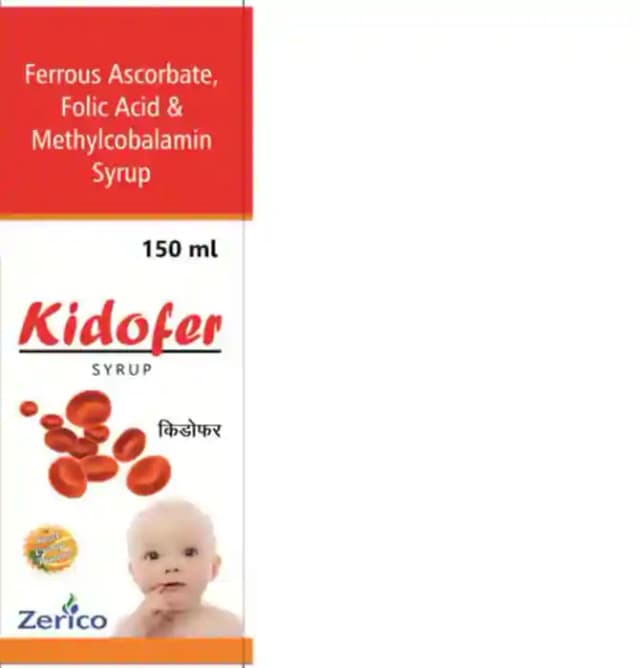 Kidofer Syrup (1 Bottle of 150 ml Syrup)