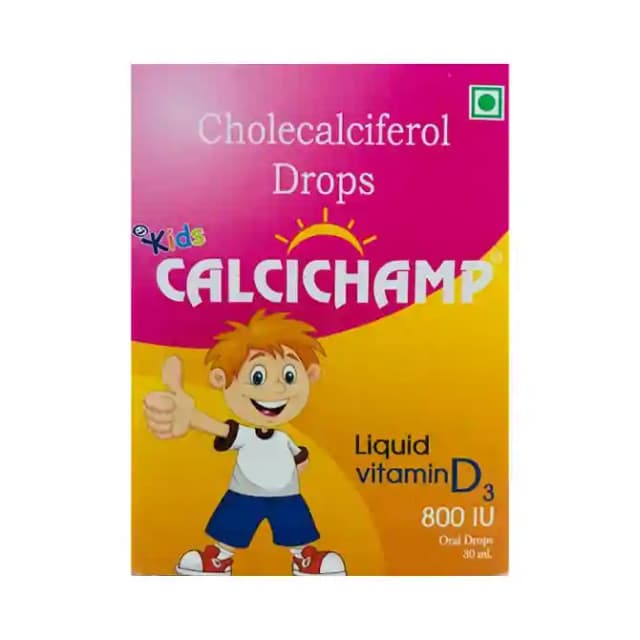 Kids Calcichamp Oral Drops (1 Bottle of 30 ml Oral Drops)