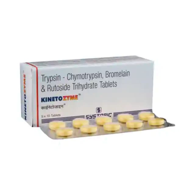 Kinetozyme (10 tablets in 1 strip)