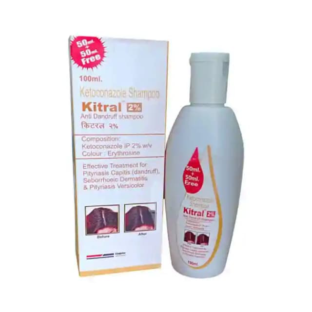 Kitral Shampoo (1 Bottle of 100 ml Shampoo)