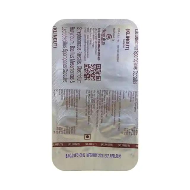 Klingut (1 Strip Of 10 capsules)