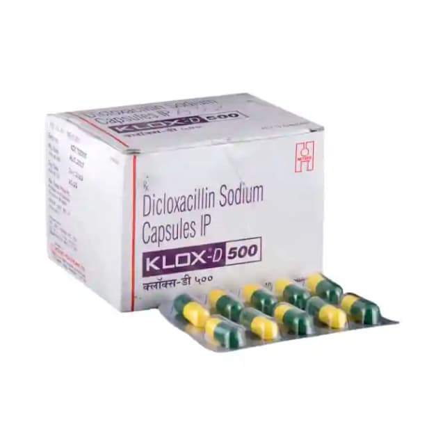 Klox D 500 (10 capsules in 1 strip)