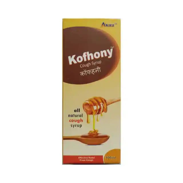 Kofhony Cough Syrup (1 Bottle of 100 ml Syrup)