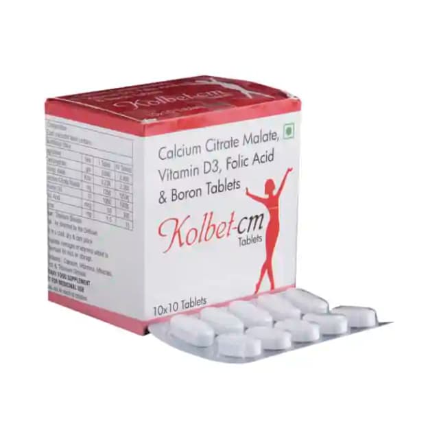Kolbet CM (1 Strip Of 10 tablets)