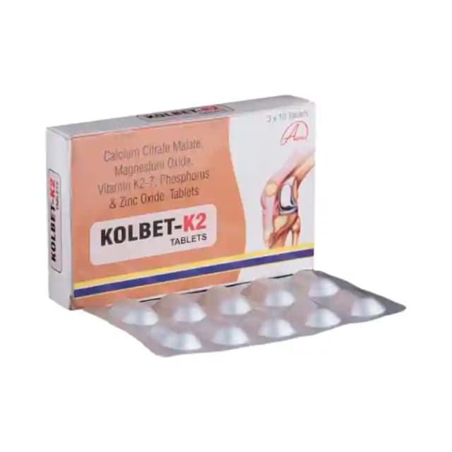 Kolbet K2 (1 Strip Of 10 tablets)