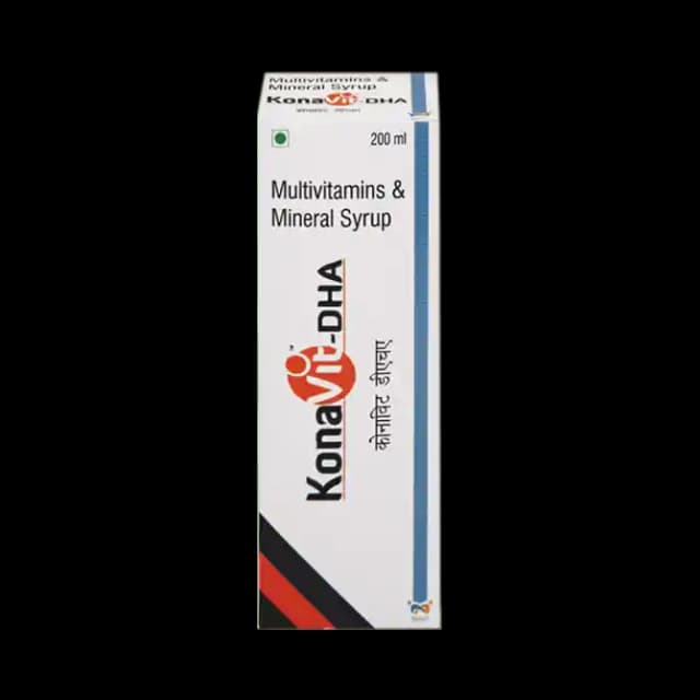 Konavit Multivitamins & Mineral Syrup (1 Bottle of 200 ml Syrup)