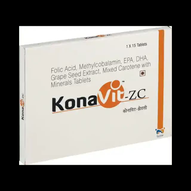 Konavit ZC (1 Strip Of 15 tablets)
