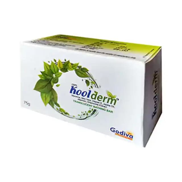 Koolderm Bathing Bar (1 Packet Of 75 gm Soap)