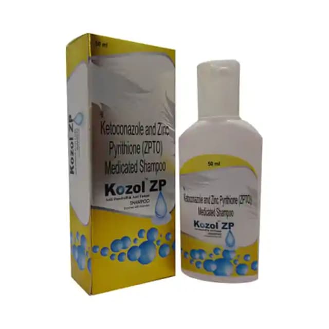 Kozol ZP Shampoo (50 ml in 1 bottle)