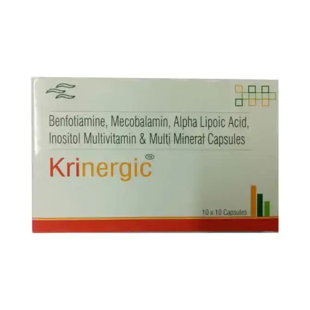 Krinergic (1 Strip Of 10 capsules)
